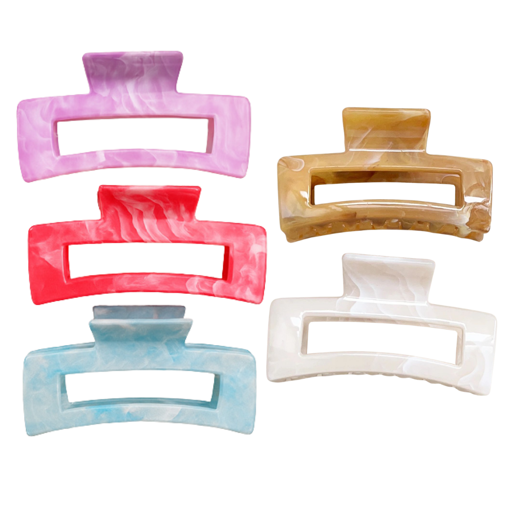 acheter pince a cheveux violet brun blanc rose bleu