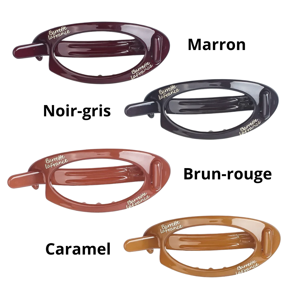 barrette couleurs marron noir gris brun rouge caramel