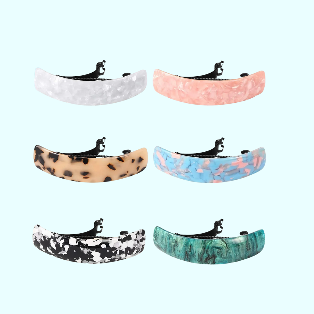 barrette en plusieurs couleurs